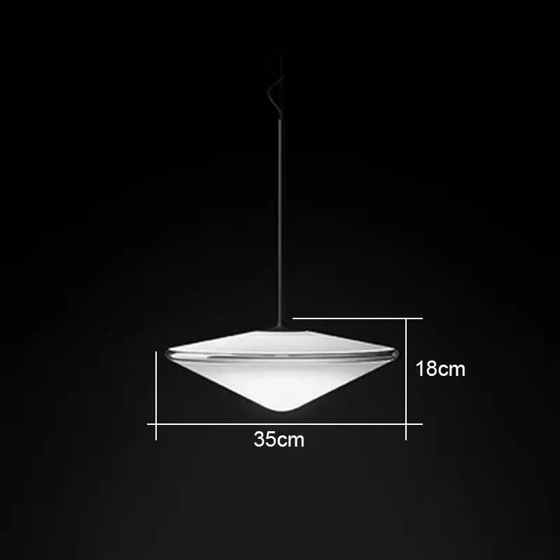 Modern chrome glass saucer led chandelier with white diamond glass shade and black cord for living room lighting