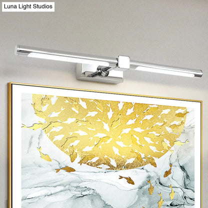 DecorBites™ DecorBites™ Modern Chrome LED Vanity Light Fixture for Wall Mount - Perfect for Bathrooms
