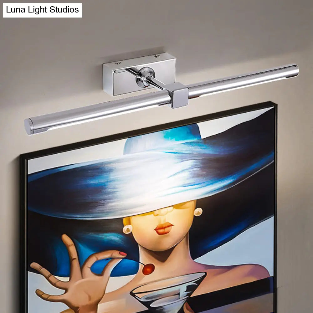 DecorBites™ DecorBites™ Modern Chrome LED Vanity Light Fixture for Wall Mount - Perfect for Bathrooms