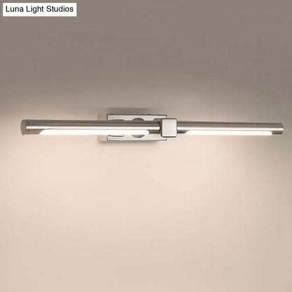DecorBites™ DecorBites™ Modern Chrome LED Vanity Light Fixture for Wall Mount - Perfect for Bathrooms