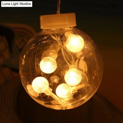 Modern Clear Bubble Hanging Light for Festival Decoration