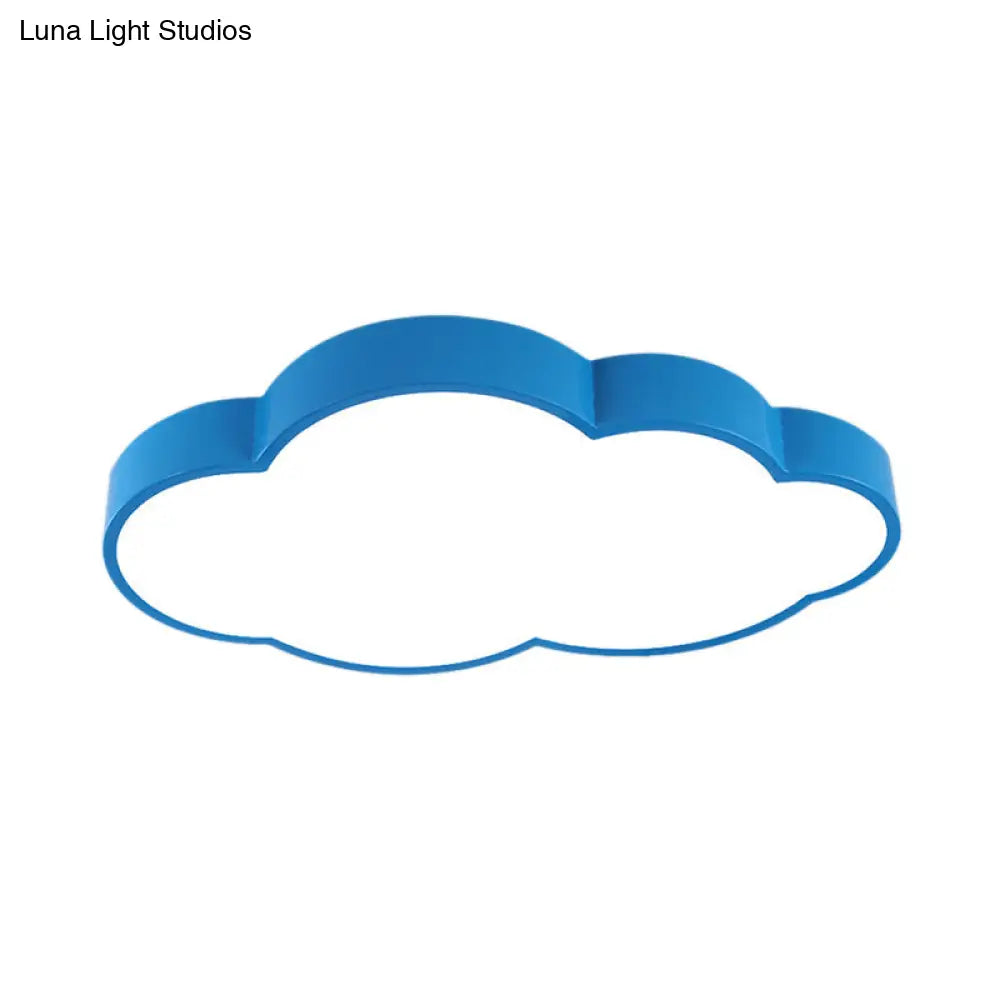 DecorBites™ DecorBites™ Modern Cloud Ceiling Lamp & LED Flush Light for Hallway - Acrylic & Metal Undertint