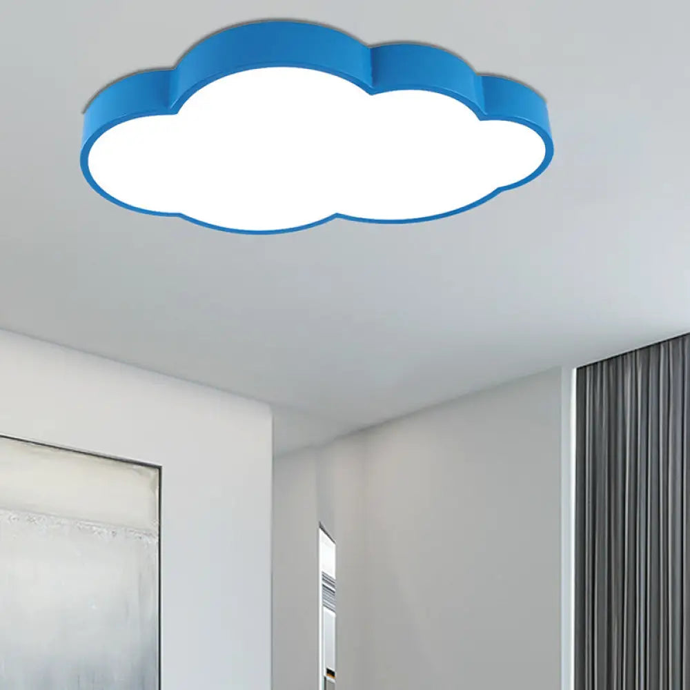 DecorBites™ DecorBites™ Modern Cloud Ceiling Lamp & LED Flush Light for Hallway - Acrylic & Metal Undertint