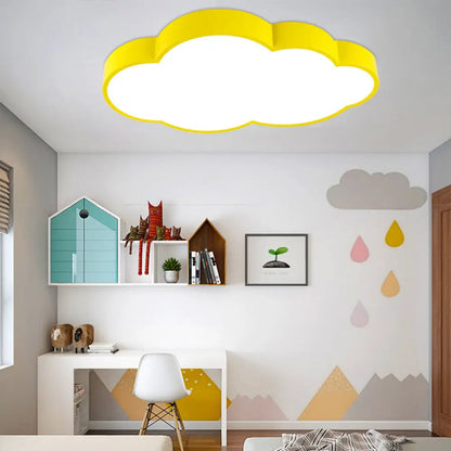 DecorBites™ DecorBites™ Modern Cloud Ceiling Lamp & LED Flush Light for Hallway - Acrylic & Metal Undertint