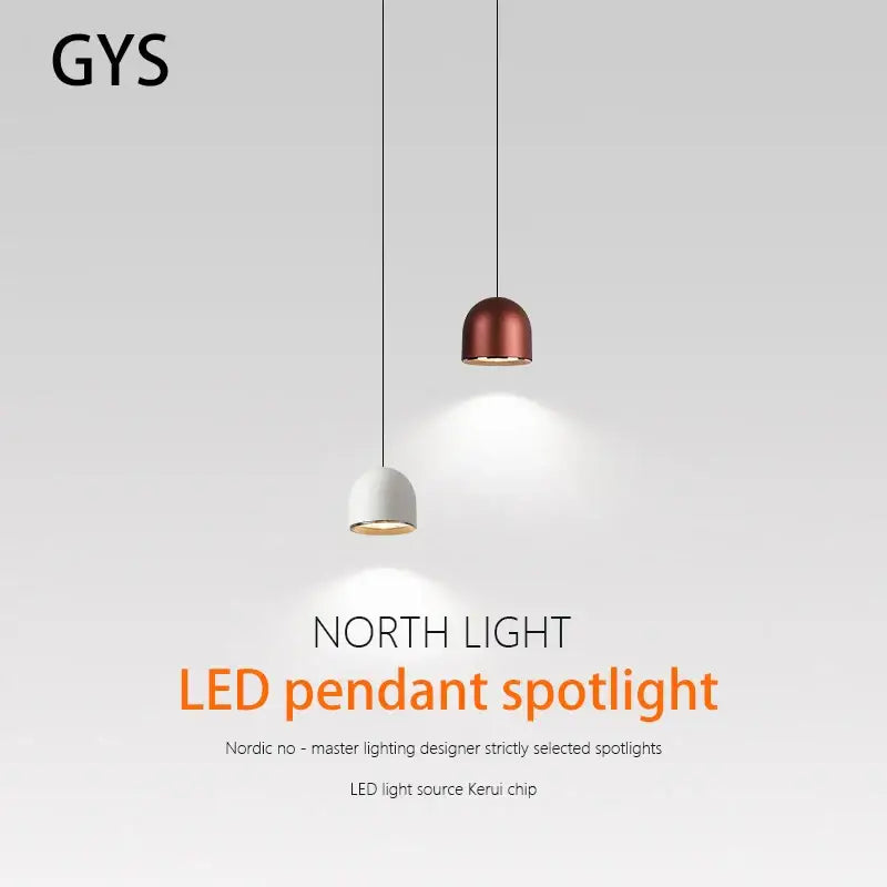 Copper and white nordic-style decorbites cob pendant light with sleek dome design for modern dining room chandelier