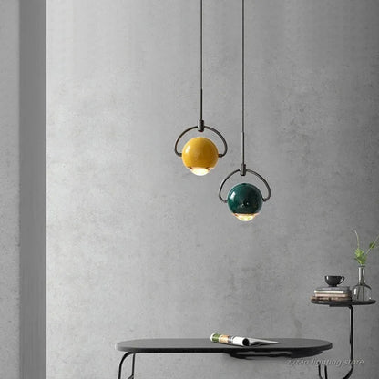 Modern Colorful Aluminum Mini Pendant Light