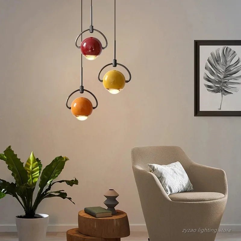 Modern Colorful Aluminum Mini Pendant Light - Decorbites