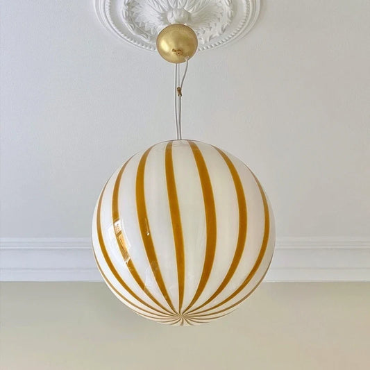 Modern Colorful Glass Ball Pendant Light
