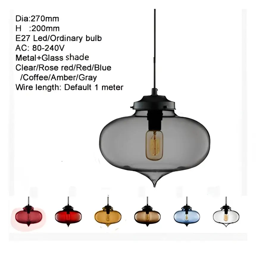 A sleek smoky glass bowl pendant light with exposed Edison bulb for modern kitchen dining room decorbites glass bowl