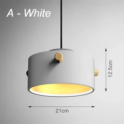 Modern colorful led pendant lights for dining room featuring white cylindrical pendant lights with matte finish and gold-toned accents decorbites colorful led pendant