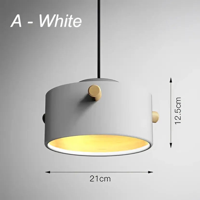 Modern colorful led pendant lights for dining room featuring white cylindrical pendant lights with matte finish and gold-toned accents decorbites colorful led pendant