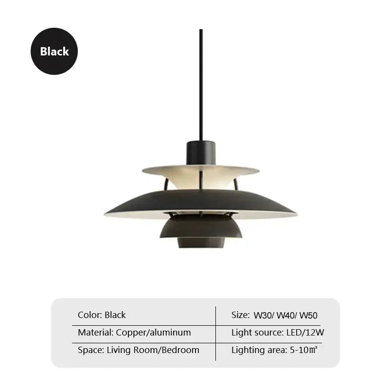 Black layered pendant light with copper aluminum finish for modern colorful umbrella pendant light dining room decorbites colorful umbrella