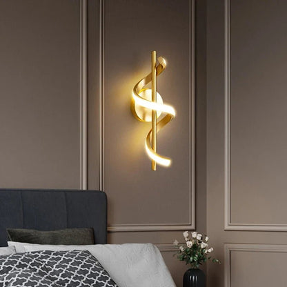 Modern Copper Pendant Light in Black and Gold - Decorbites