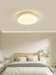 Modern cream style cobblestone ceiling light with soft warm glow and minimalist design for bedroom decorbites ceiling light