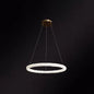 Modern Crystal Circle Chandelier for Restaurants - Pendant Lighting