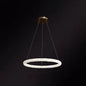 Modern Crystal Circle Chandelier for Restaurants - Pendant Lighting