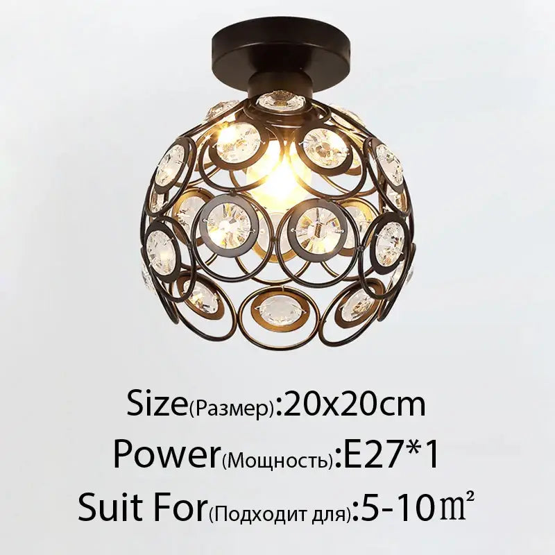 Modern crystal glass nordic led chandelier with dark bronze frame and clear crystal glass nordic accents for dining room decorbites