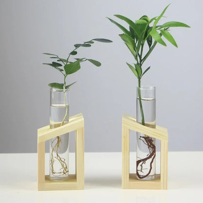 Modern Crystal Glass Test Tube Vase - Vase