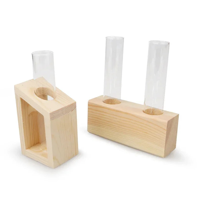 Modern Crystal Glass Test Tube Vase - Vase