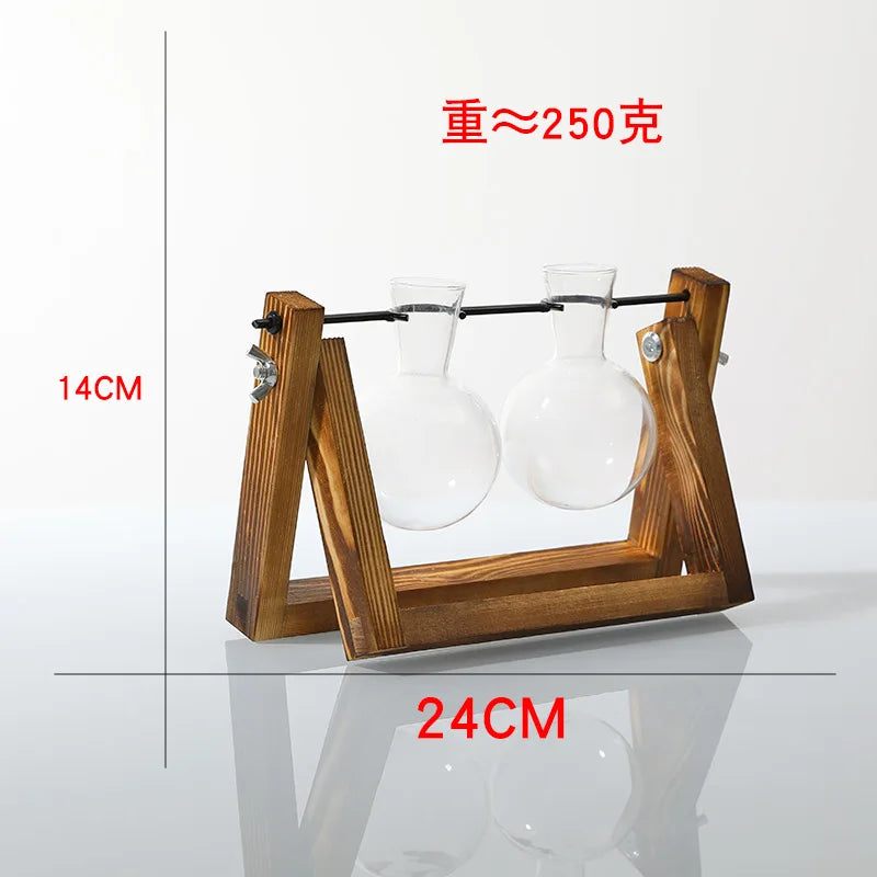 Modern Crystal Glass Test Tube Vase - Type F - Vase