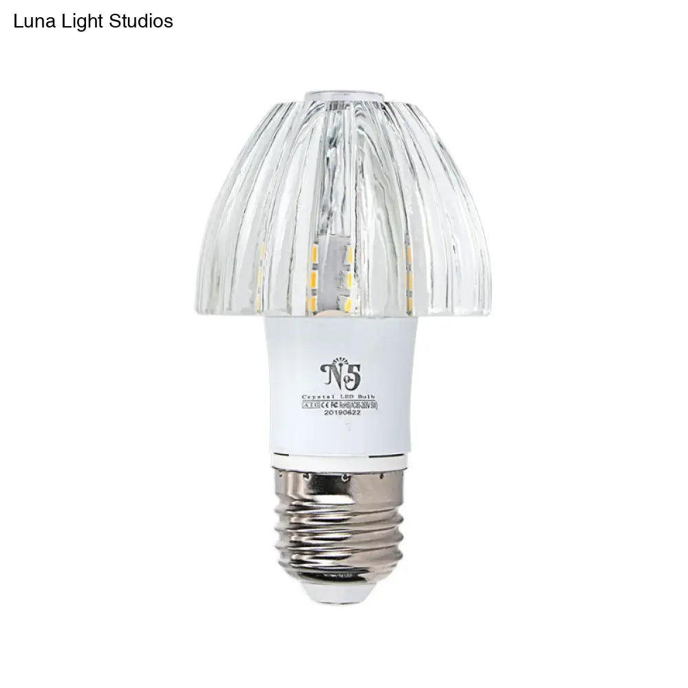 DecorBites™ DecorBites™ Modern Crystal LED Flush Mount Bowl Ceiling Light for Aisles