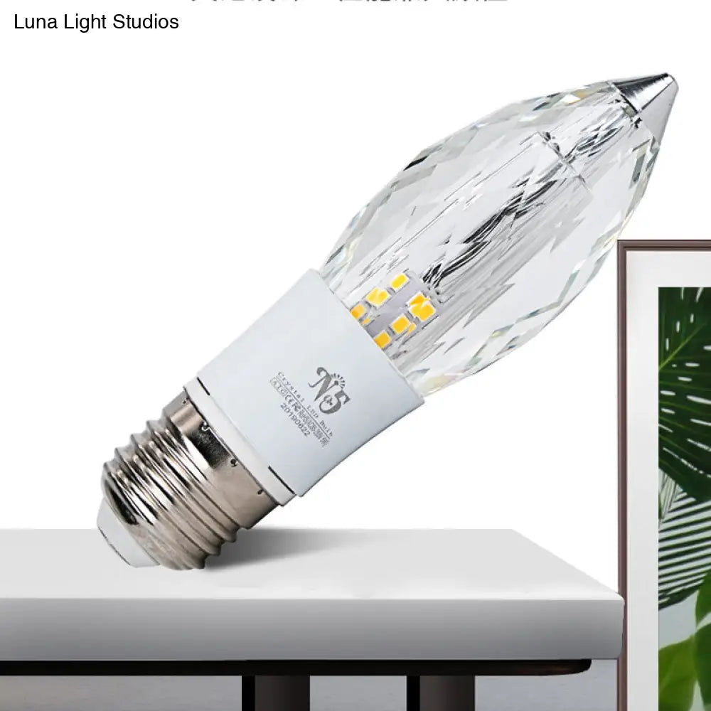 DecorBites™ DecorBites™ Modern Crystal LED Flush Mount Ceiling Light Fixture