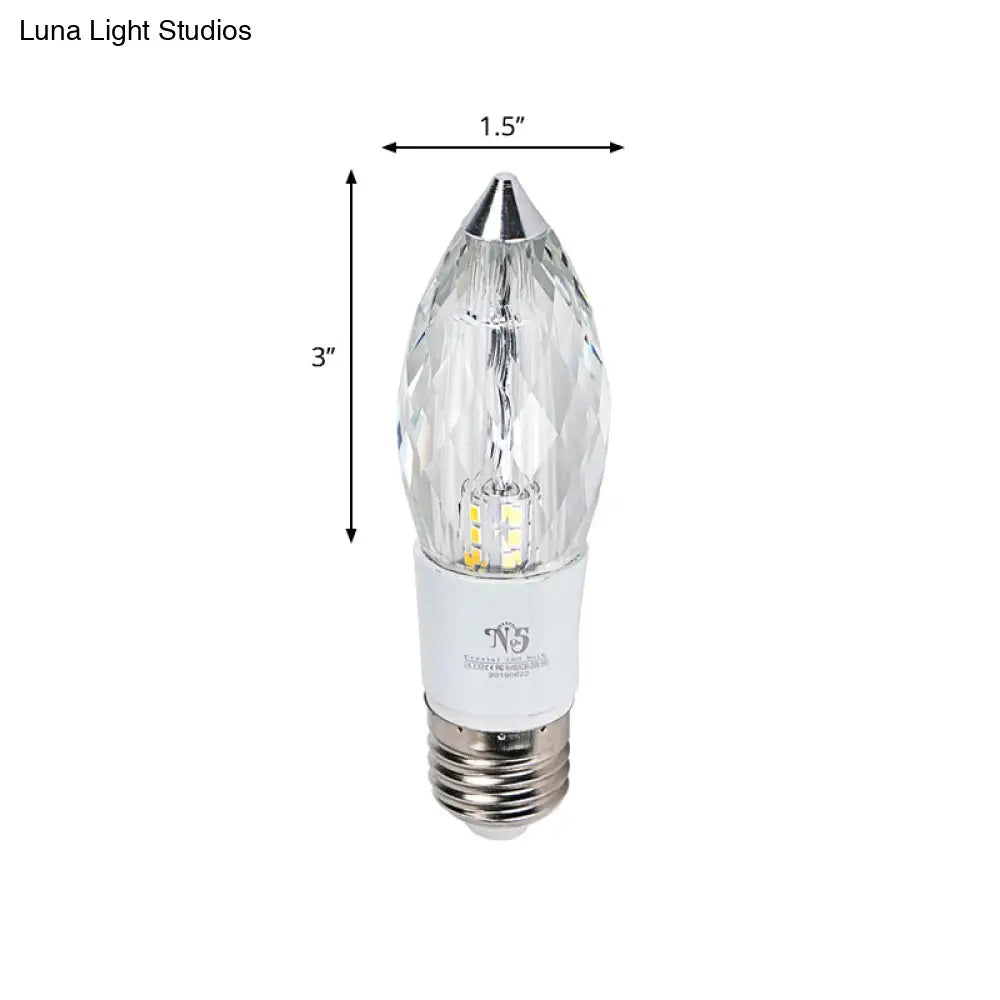 DecorBites™ DecorBites™ Modern Crystal LED Flush Mount Ceiling Light Fixture