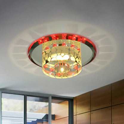 DecorBites™ DecorBites™ Modern Crystal LED Flushmount Ceiling Light for Living Room