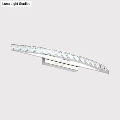 DecorBites™ DecorBites™ Modern Crystal LED Vanity Light for Bathroom Wall Mounting - Warm/White Light
