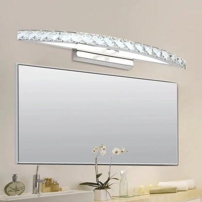 DecorBites™ DecorBites™ Modern Crystal LED Vanity Light for Bathroom Wall Mounting - Warm/White Light