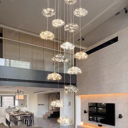 Modern Crystal Multi-Light Pendant Chandelier - Decorbites