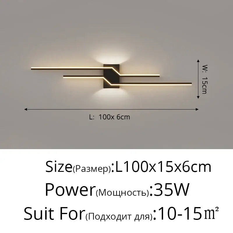 Modern curved gold led wall lamp with sleek black metal frame and warm decorbites led wall lighting for bedroom decor