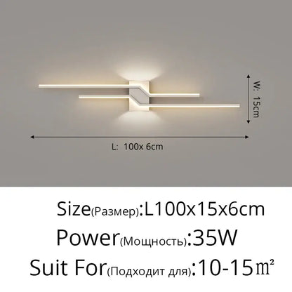 Modern curved gold led wall lamp with sleek white geometric design and three horizontal bars emitting warm glow decorbites led wall