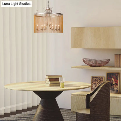 Lámpara de techo moderna de cristal cilíndrico con colgante dorado, 3/5/6 luces, 38/50/62 cm de ancho