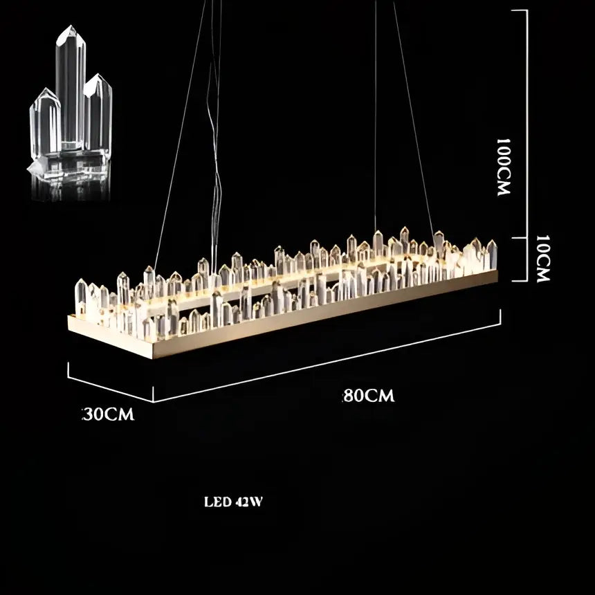 Modern double tier gold dimmalbe led crystal high ceiling chandelier with clear faceted crystals and metallic base decorbites dimmalbe led