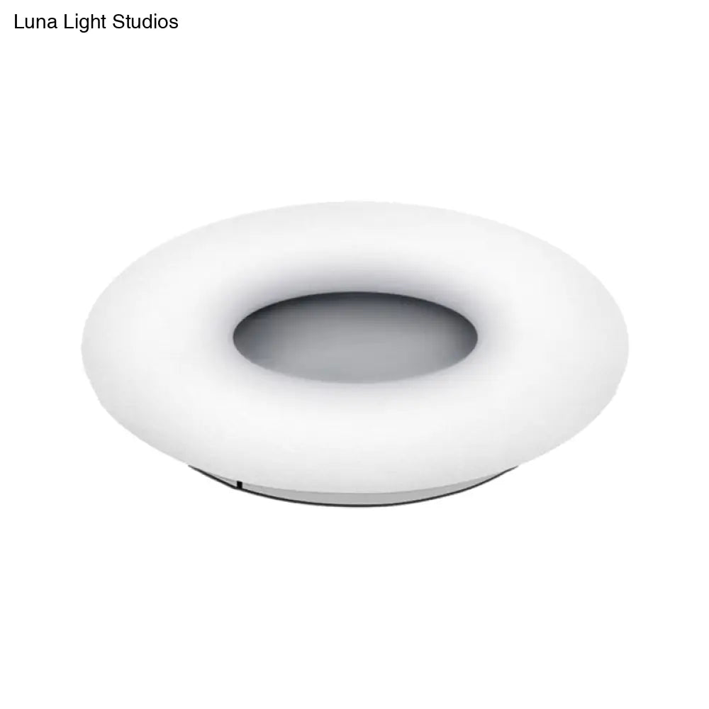 DecorBites™ DecorBites™ Modern Flush Ceiling Light: Circle/Square Acrylic LED Lamp for Porch and Bathroom