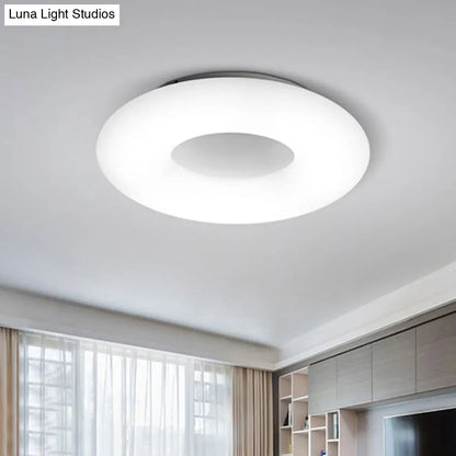 DecorBites™ DecorBites™ Modern Flush Ceiling Light: Circle/Square Acrylic LED Lamp for Porch and Bathroom