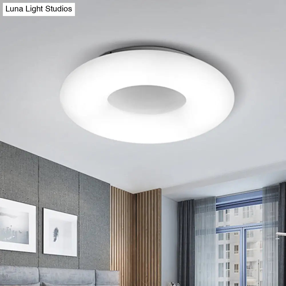 DecorBites™ DecorBites™ Modern Flush Ceiling Light: Circle/Square Acrylic LED Lamp for Porch and Bathroom