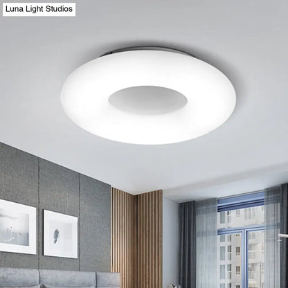 DecorBites™ DecorBites™ Modern Flush Ceiling Light: Circle/Square Acrylic LED Lamp for Porch and Bathroom