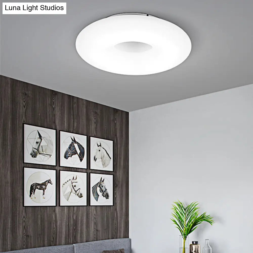 DecorBites™ DecorBites™ Modern Flush Ceiling Light: Circle/Square Acrylic LED Lamp for Porch and Bathroom