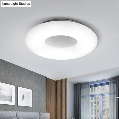 DecorBites™ DecorBites™ Modern Flush Ceiling Light: Circle/Square Acrylic LED Lamp for Porch and Bathroom