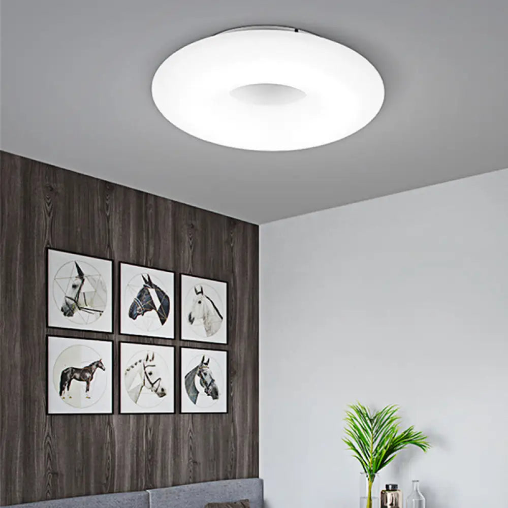 DecorBites™ DecorBites™ Modern Flush Ceiling Light: Circle/Square Acrylic LED Lamp for Porch and Bathroom