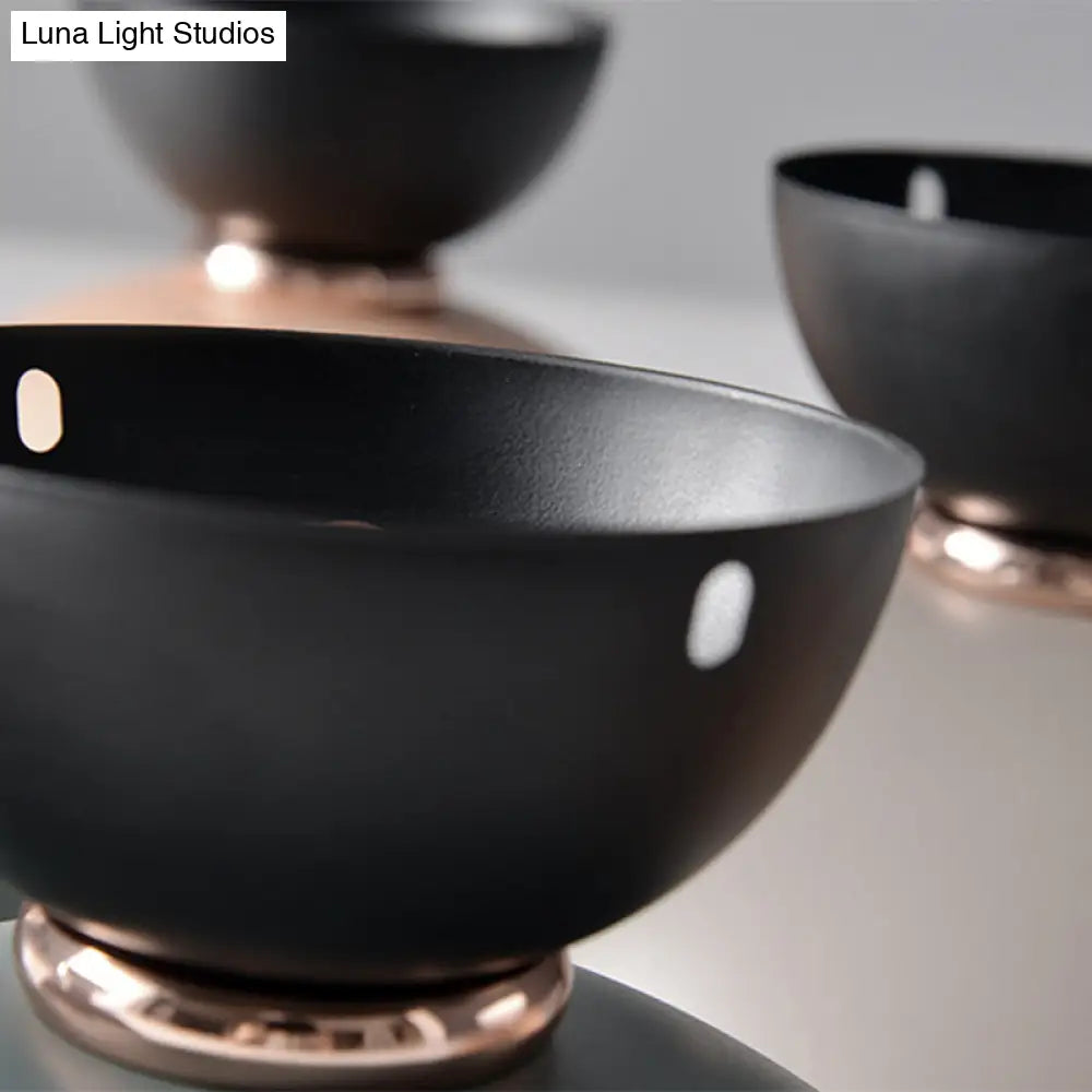 DecorBites™ DecorBites™ Modern Flush Mount Ceiling Light - White Glass Hallway Fixture