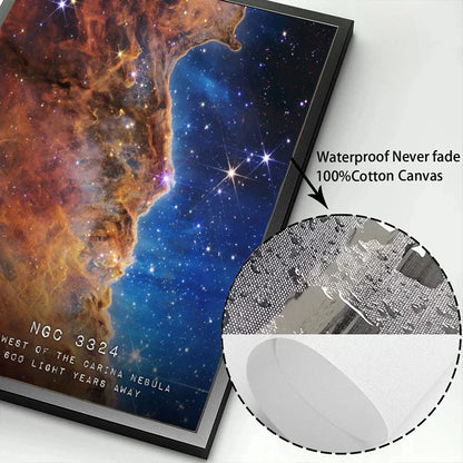 Modern Galaxy Canvas Art Prints for Home - Posters