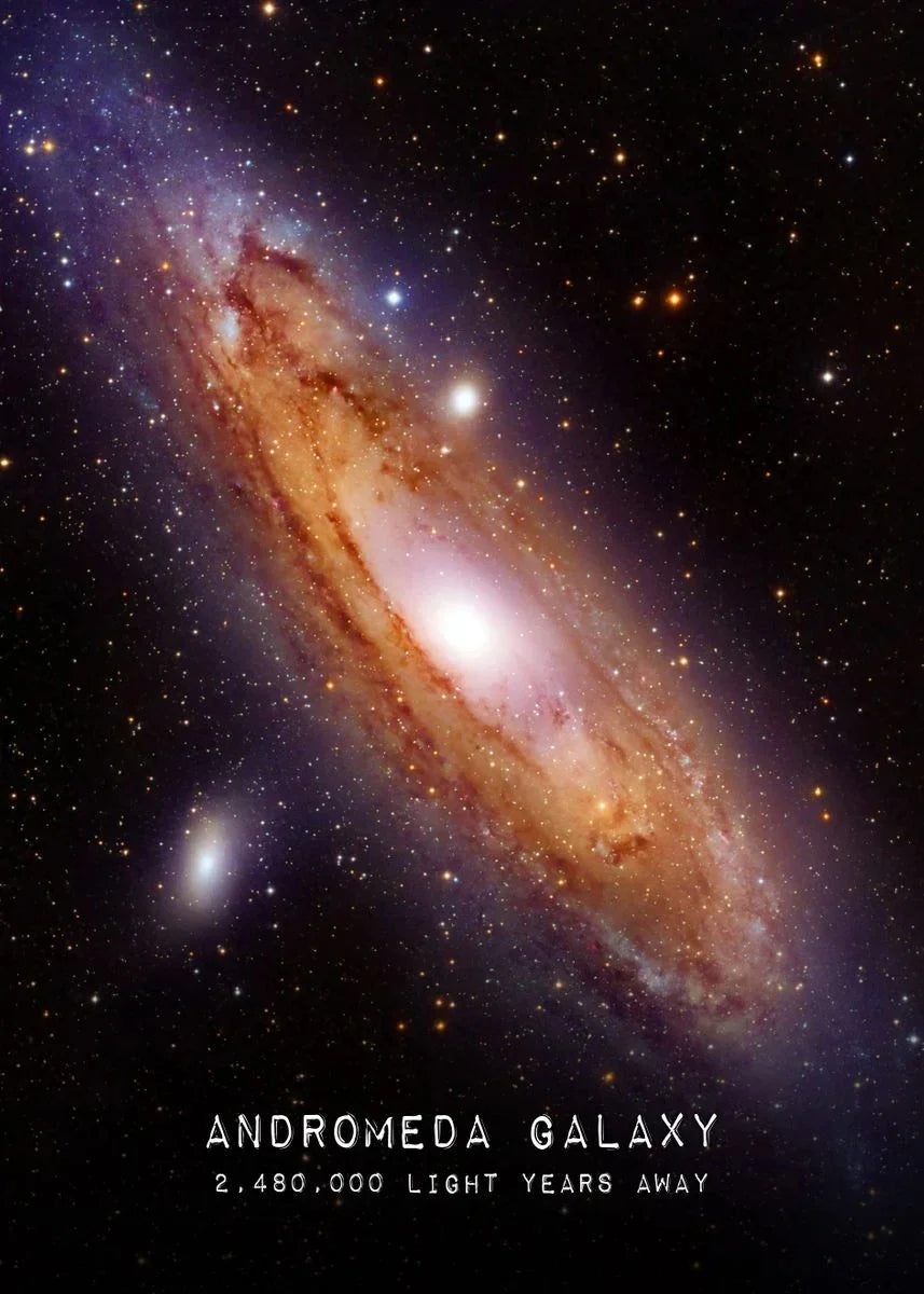 Modern Galaxy Canvas Art Prints for Home - Burgundy / 30x40cm No Frame - Posters