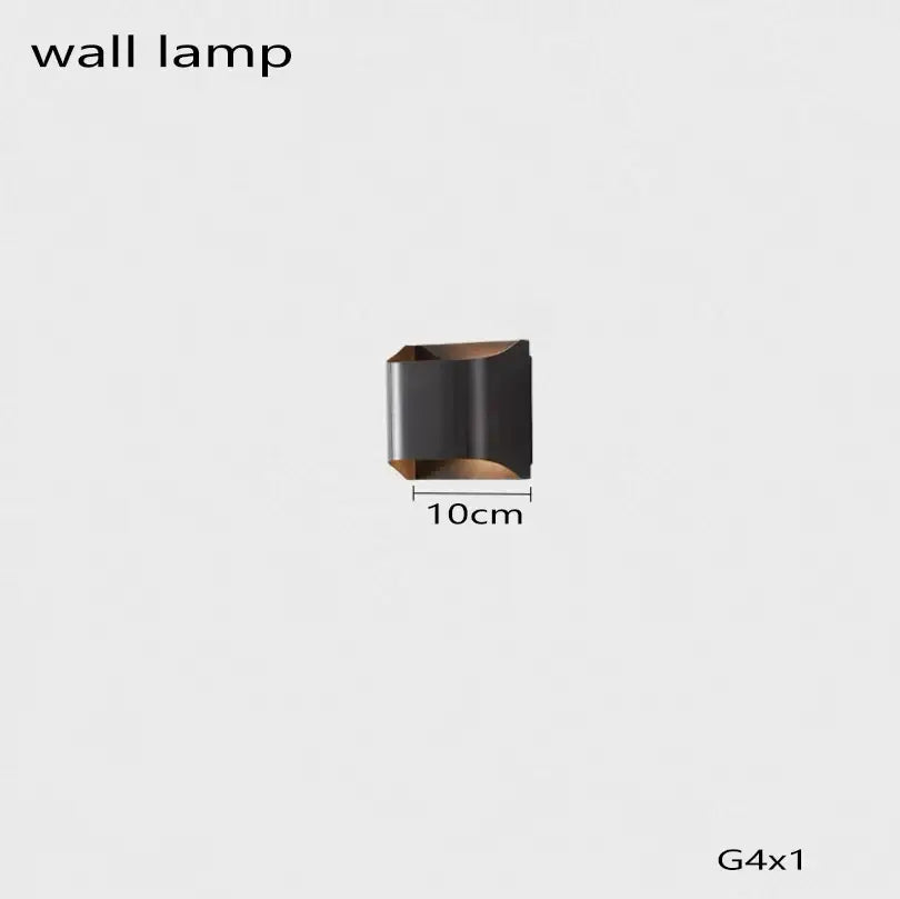 Modern black and brass box shape pendant light with sleek angular design for dining room decorbites box shape decor