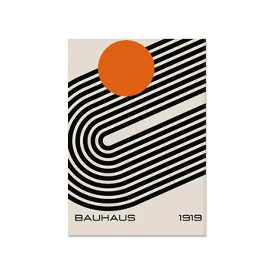 Modern Geometric Canvas Wall Art Prints - D / 20x30cm no frame - Posters