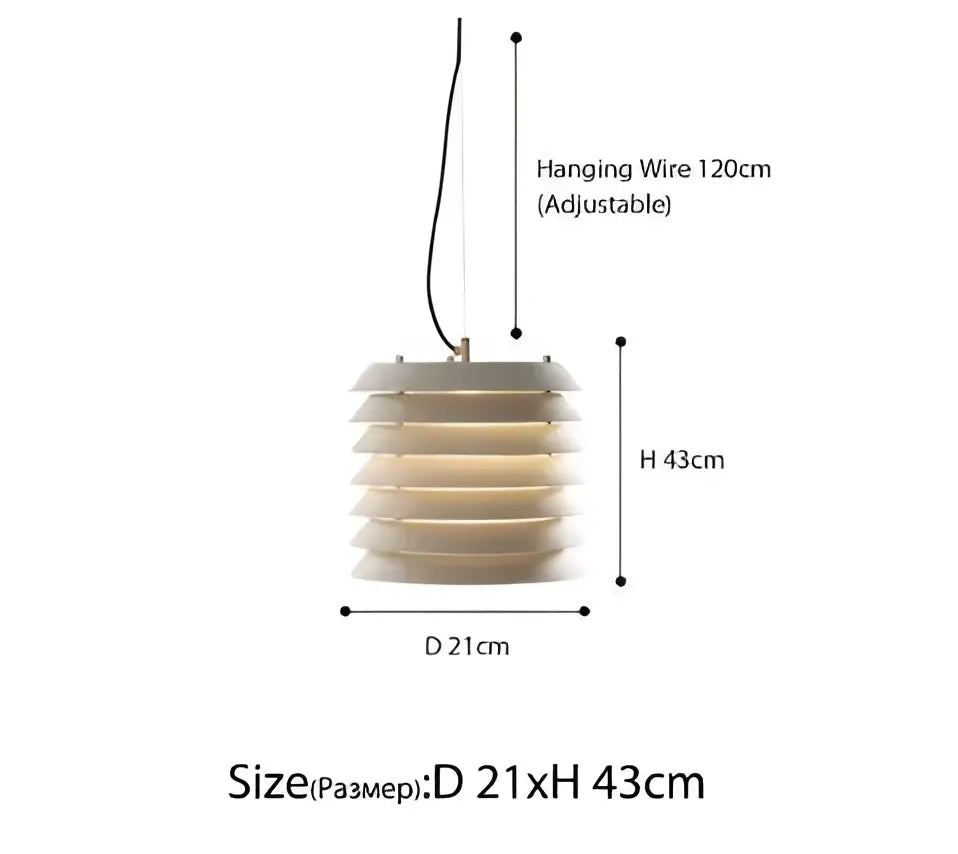Modern geometric iron table lamp with matte white tiered pendant lamp and layered circular shades for living room decorbites