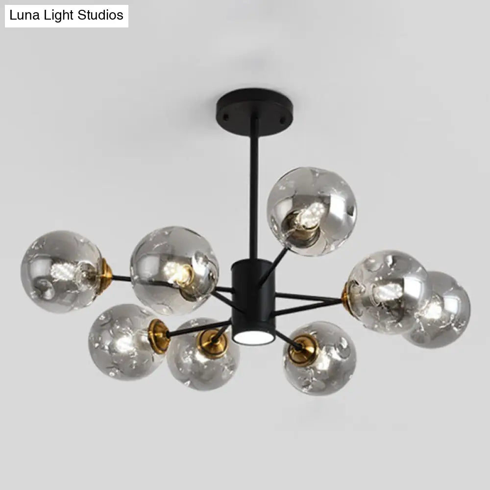 Modern Glass Bubble Chandelier Pendant Lights for Bedrooms