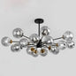 Modern Glass Bubble Chandelier Pendant Lights for Bedrooms